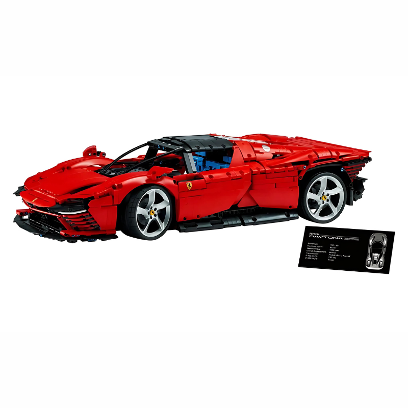 FERRARI DAYTONA SP3 – TECHNICAL SUPERCAR MODEL 1:8 | 3.778PCS