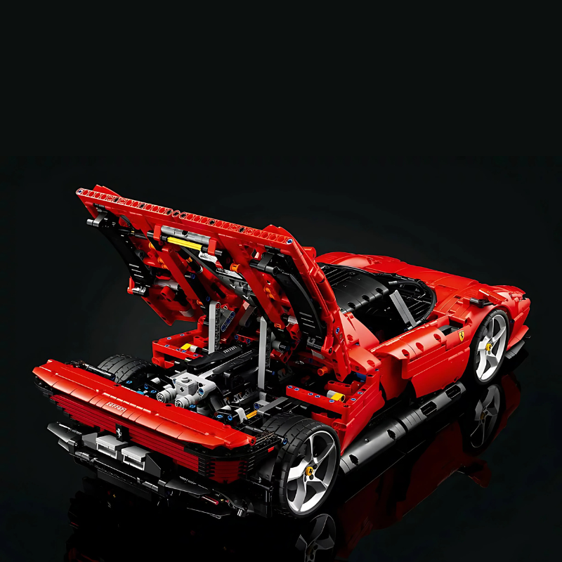 FERRARI DAYTONA SP3 – TECHNICAL SUPERCAR MODEL 1:8 | 3.778PCS