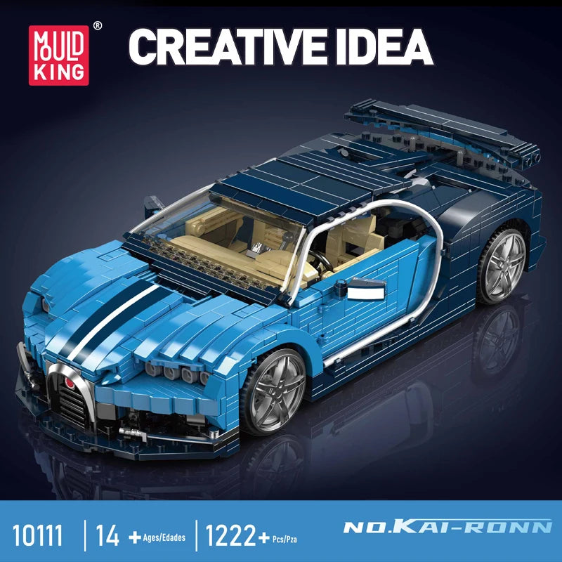 MOULD KING TECHNICAL BUGATTI HYPERCAR – BUILDING BLOCK SET